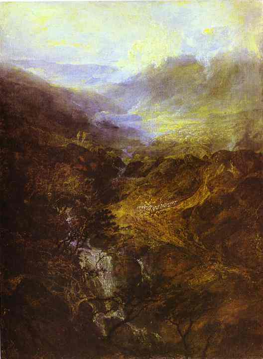 J.M.W. Turner Morning Amongst Coniston Fells, Cumberland